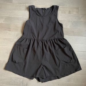 Black Romper - (8/Medium)
